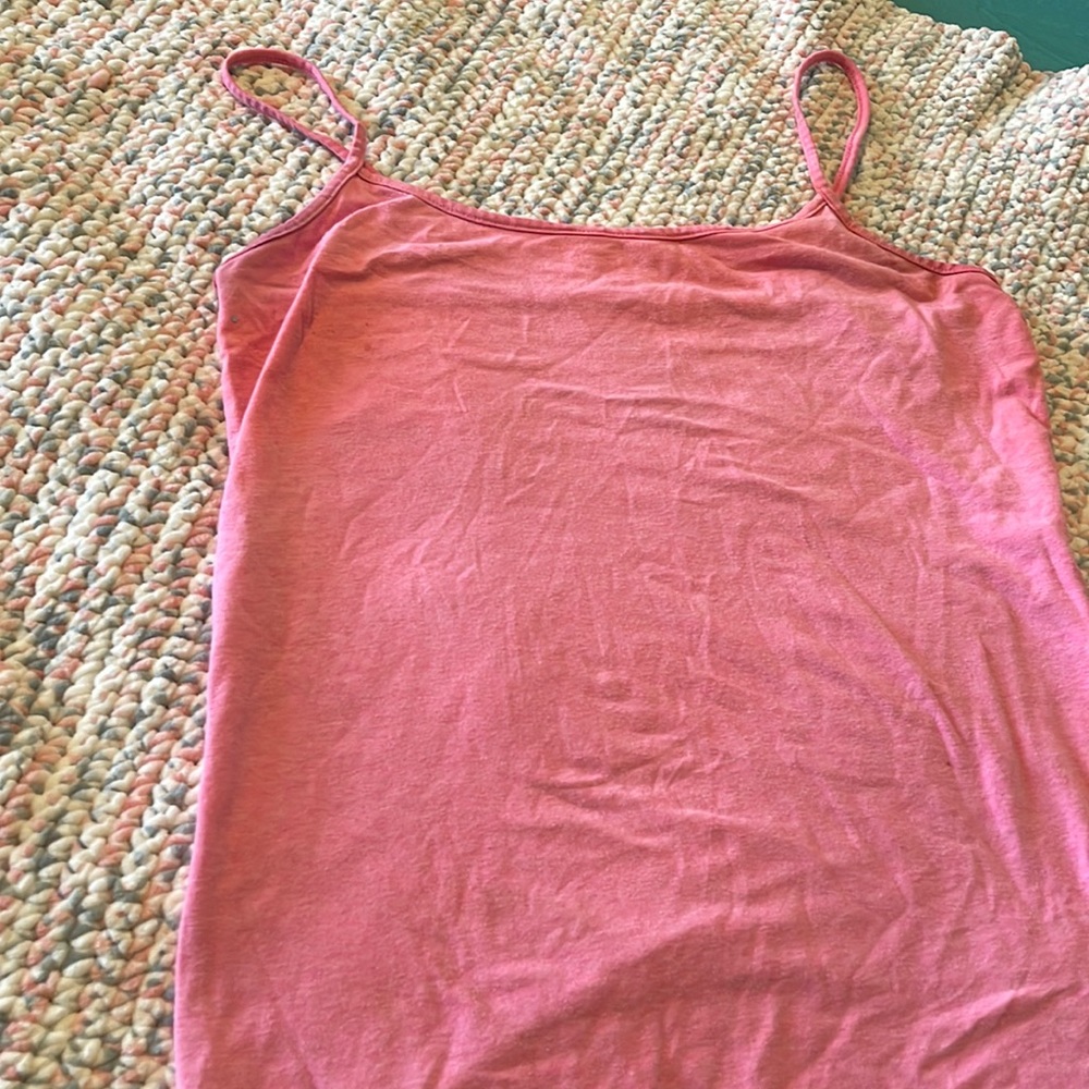 Pink tank top